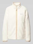 COLUMBIA Sherpa Jacket mit Label-Patch Modell 'West Bend™' in Offwhite...