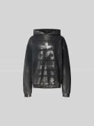 Diesel Oversized Hoodie mit Känguru-Tasche in Black, Größe L