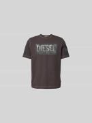 Diesel T-Shirt aus reiner Baumwolle in Black, Größe L