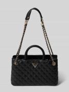 Guess Handtasche mit Steppnähten Modell 'GIULLY GFRIEND' in Black, Grö...