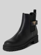 Guess Chelsea Boots mit Logo-Applikation Modell 'BENSLY' in Black, Grö...