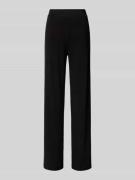 Guess Wide Leg Stoffhose mit Label-Applikation Modell 'ELSA' in Black,...