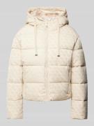 Guess Steppjacke mit Kapuze Modell 'DAISY' in Offwhite, Größe L