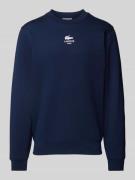 Lacoste Classic Fit Sweatshirt mit Logo-Print Modell 'HERITAGE' in Dun...