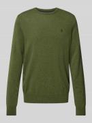 POLO RALPH LAUREN Strickpullover aus Lanawolle mit Rundhalsausschnitt ...