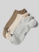 Puma Socken mit Label-Stitching im 3er-Pack in Beige, Größe 39-42