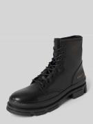 Replay Boots aus Leder mit Schnürung Modell 'VEGA LEA' in Black, Größe...