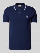 SERGIO TACCHINI Regular Fit Poloshirt mit Logo-Stitching Modell 'SERGI...