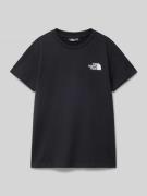 The North Face T-Shirt mit Logo-Print in Black, Größe L