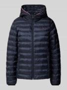 Tommy Hilfiger Steppjacke mit Label-Stitching in Marine, Größe S