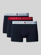 Tommy Hilfiger Trunks mit Label-Bund im 3er-Pack in Dunkelblau, Größe ...