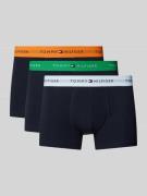 Tommy Hilfiger Trunks mit Label-Details im 3er-Pack in Black, Größe M