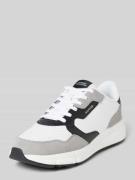 Tommy Hilfiger Ledersneaker mit Label-Stitching Modell 'FASTON' in Wei...