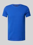 Tommy Hilfiger Slim Fit T-Shirt mit Rundhalsausschnitt in Royal, Größe...