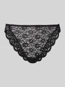 Triumph Slip in semitransparentem Design Modell 'AMOURETTE' in Black, ...