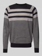 ARMANI EXCHANGE Strickpullover mit Rundhalsausschnitt in Dunkelblau, G...