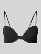 Calvin Klein Underwear Schalen-BH mit elastischem Label-Bund in Black,...