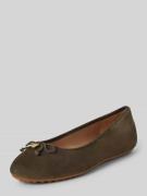 Lauren Ralph Lauren Lederballerinas mit Schleifen-Detail Modell 'JAYNA...