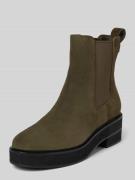 Lauren Ralph Lauren Chelsea Boots aus Leder mit Zugschlaufe Modell 'AD...