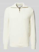 SELECTED HOMME Strickpullover mit gerippten Abschlüssen Modell 'LAND' ...