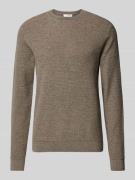 SELECTED HOMME Strickpullover mit gerippten Abschlüssen Modell 'ROSS' ...