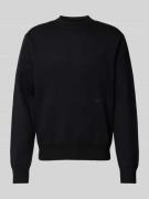 Jack & Jones Strickpullover mit Label-Print Modell 'VESTERBRO' in Blac...