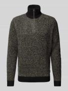 Jack & Jones Strickpullover mit Rollkragen Modell 'COSPACE' in Black, ...