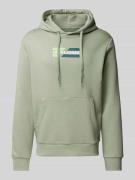 Jack & Jones Hoodie mit Label-Print Modell 'ECORP' in Mint, Größe L