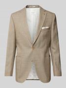 Carl Gross Regular Fit Sakko aus Viskose Modell 'Sander' in Beige, Grö...