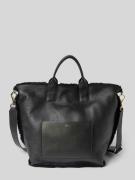 Abro Shopper mit Lammfell Modell 'RAQUEL' in Black, Größe 1