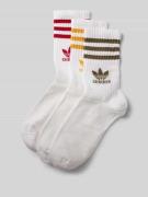 adidas Originals Socken mit Label-Print im 3er-Pack in Weiss, Größe 39...