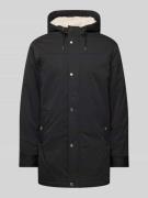 Only & Sons Jacke mit Kapuze Modell 'ALEXANDER' in Black, Größe L