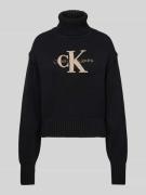 Calvin Klein Jeans Strickpullover mit Rollkragen Modell 'CHENILLE' in ...