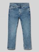 Calvin Klein Jeans Slim Fit Jeans mit Label-Patch Modell 'DAD' in Blau...