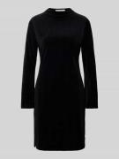 B.Young Knielanges Kleid mit Stehkragen Modell 'RUBY DRESS' in Black, ...