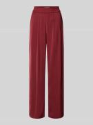 B.Young Baggy Fit Stoffhose mit Bundfalten Modell 'Idona' in Bordeaux,...