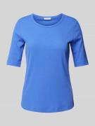 Tom Tailor Regular Fit 1/2 Arm T-Shirt mit Rundhalsausschnitt in Blau,...