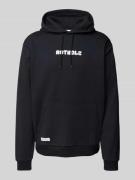 ROTHOLZ Regular Fit Hoodie mit Label-Stitching in Black, Größe L