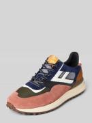 Floris Van Bommel Sneaker mit Kontrastbesatz Modell 'Noppi' in Marine,...