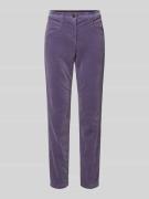 Luisa Cerano Regular Fit Jeans im 5-Pocket-Design in Mauve, Größe 34