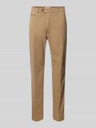 Brax Straight Leg Chino mit Paspeltasche Modell 'EVEREST' in Camel, Gr...