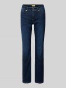 Cambio Straight Leg Jeans im 5-Pocket-Design Modell 'PIPER' in Dunkelb...