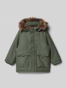 Name It Parka mit Pattentaschen Modell 'MASTER05' in Oliv, Größe 104