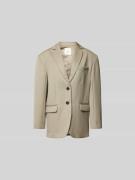 Anine Bing Blazer mit Reverskragen in Khaki, Größe L