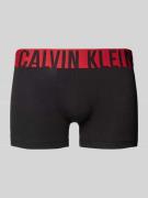 Calvin Klein Underwear Trunks mit Label-Bund im 3er-Pack in Black, Grö...