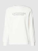 Lindbergh Sweatshirt mit Label-Print Modell 'Copenhagen' in Offwhite, ...