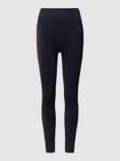 Tommy Hilfiger Leggings mit Galonstreifen Modell 'SEAMLESS' in Marine,...