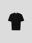 Kochè T-Shirt mit Cut Outs in Black, Größe L