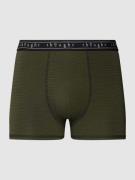 Thought Trunks mit Streifenmuster Modell 'Michael Bamboo' in Khaki, Gr...