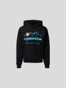 Billionaire Boys Club Hoodie mit Label- und Motiv-Print in Black, Größ...